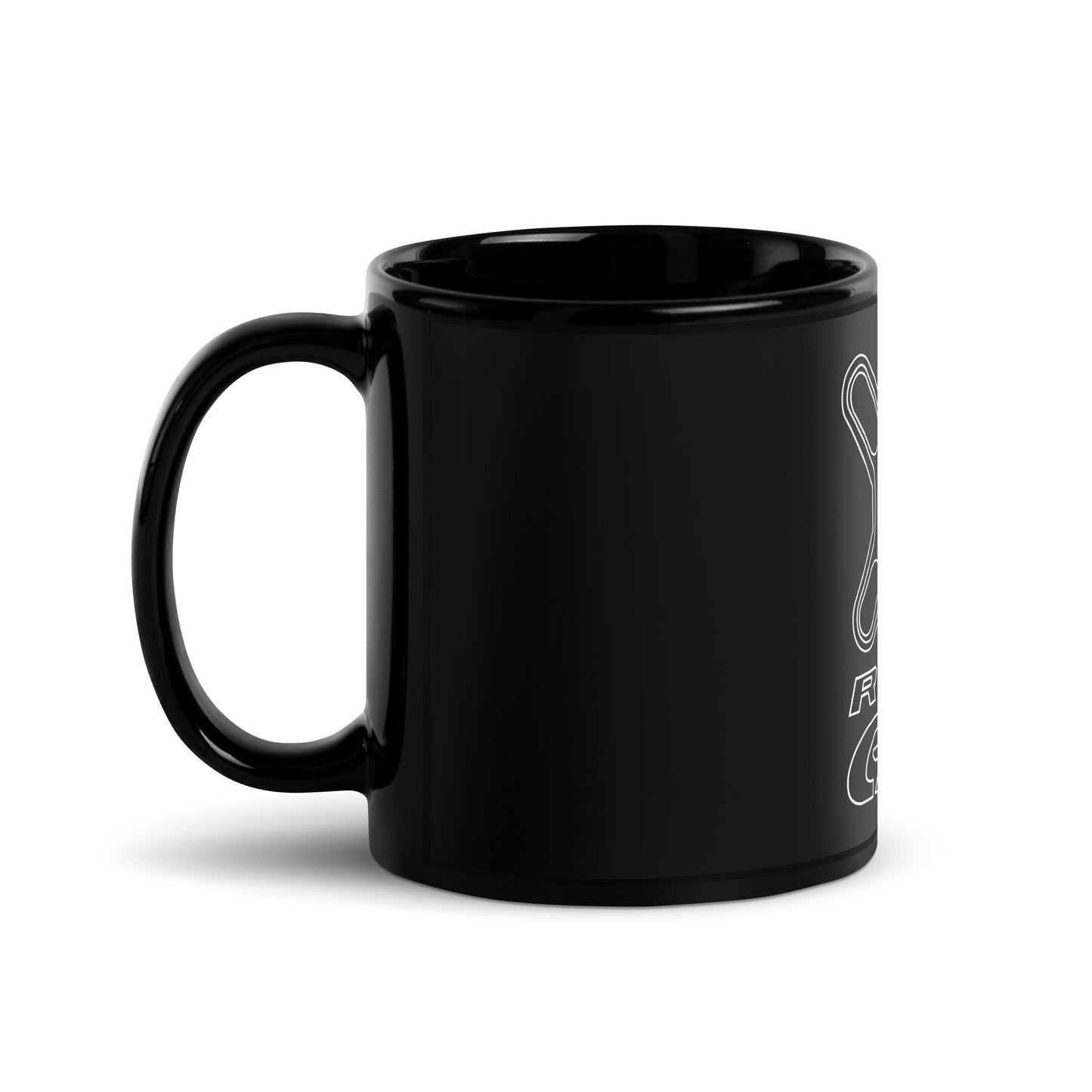 Black Glossy Mug